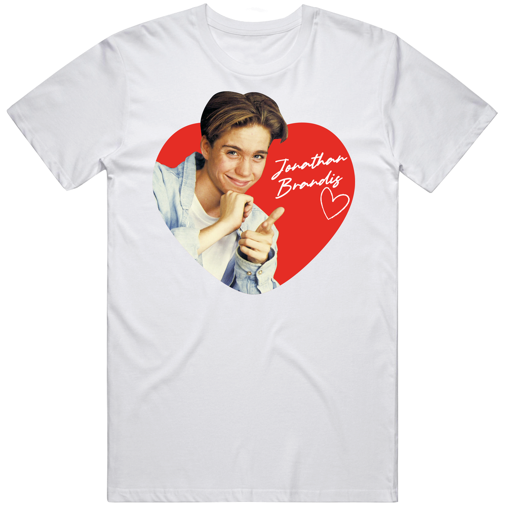 Jonathan Brandis 90s Movie Tv Stars Heartthrob Fan Retro T Shirt