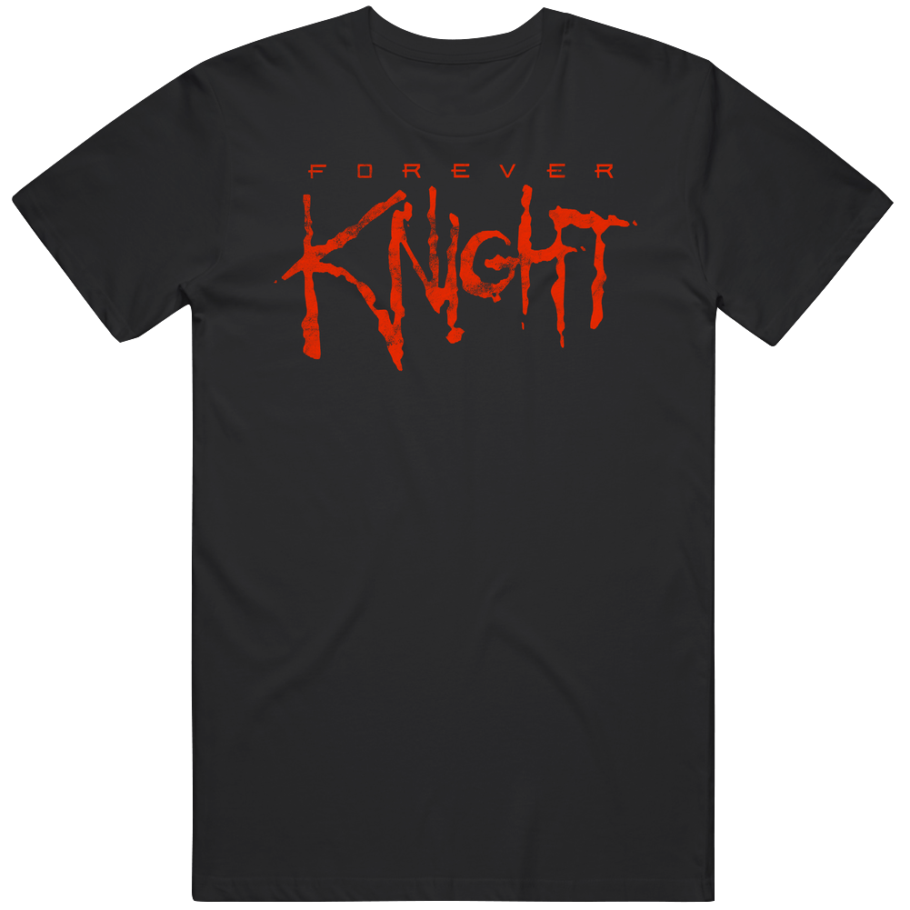 Forever Knight 90s Vampire Drama Tv Show Worn Look Retro T Shirt