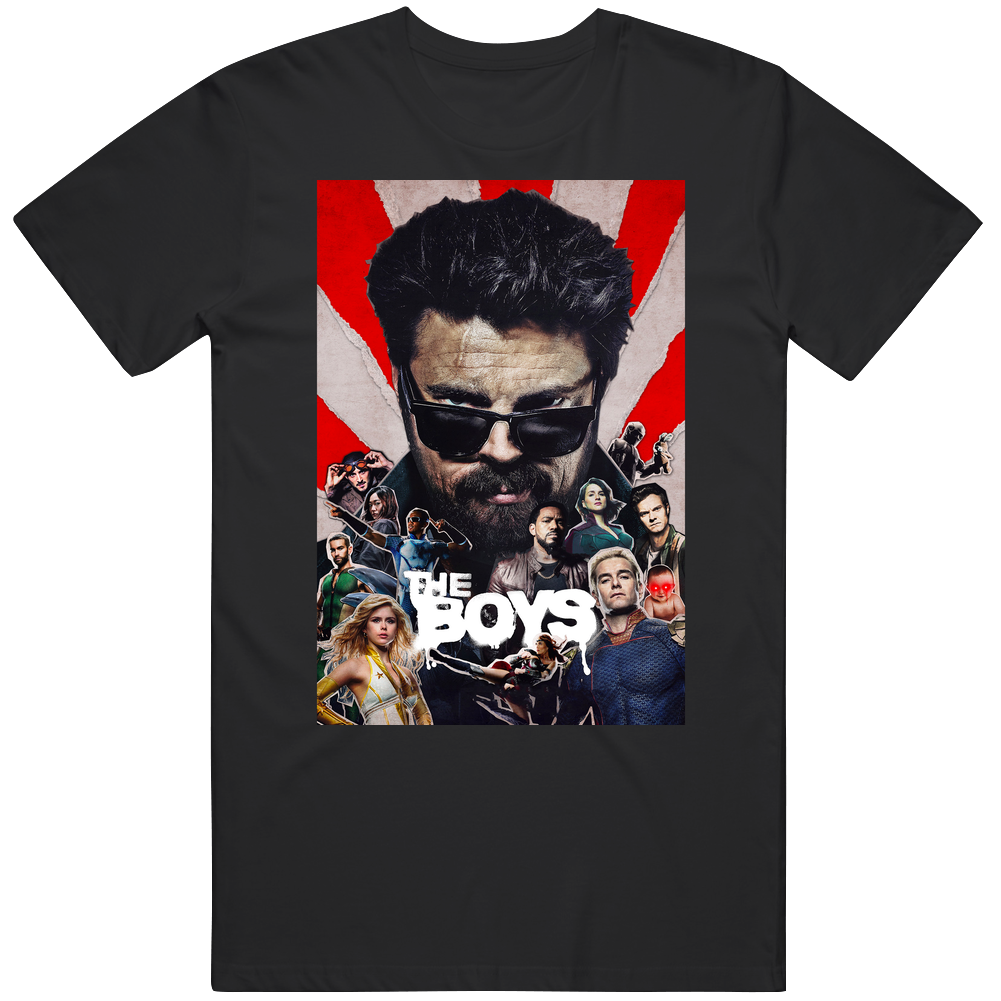 The Boys Season Two Retro T Shirt The Boys Season Two Retro T Shirt