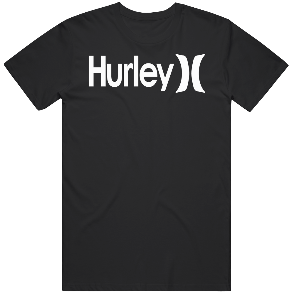 Hurley Black retro T Shirt Hurley Black retro T Shirt