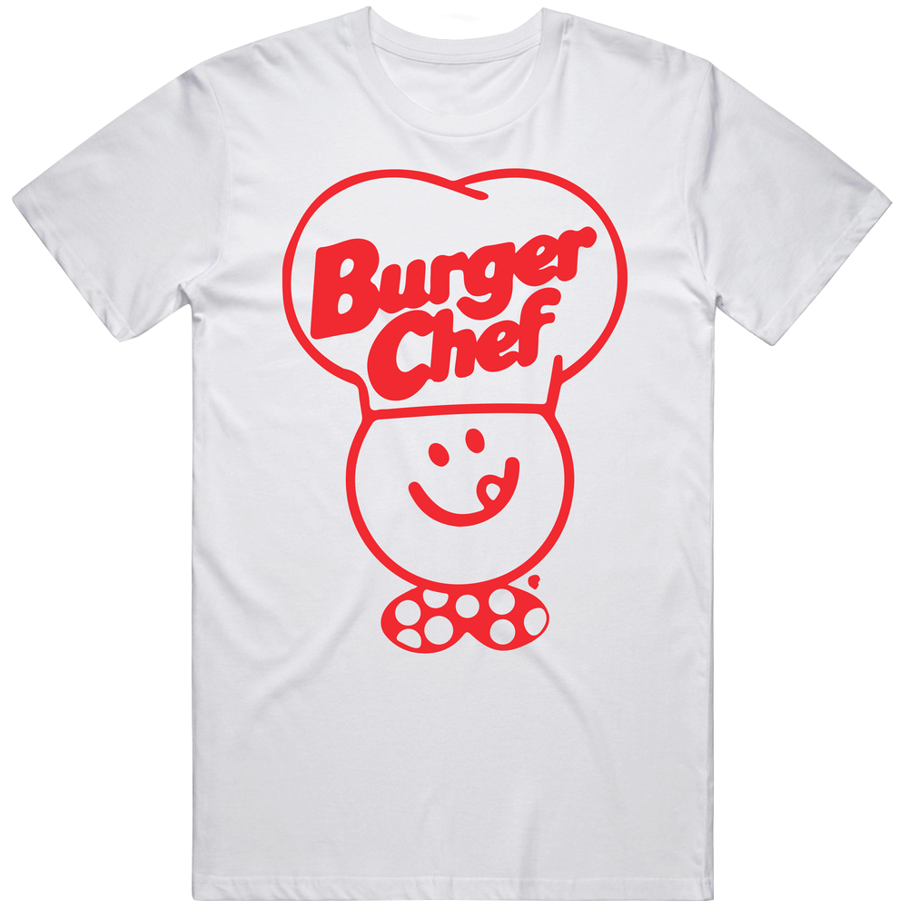 Burger Chef Restaurant Retro Logo retro T Shirt Burger Chef Restaurant Retro Logo retro T Shirt