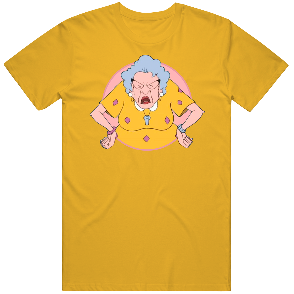 Recess Cartoon Ms Finster Tv retro T Shirt Recess Cartoon Ms Finster Tv retro T Shirt
