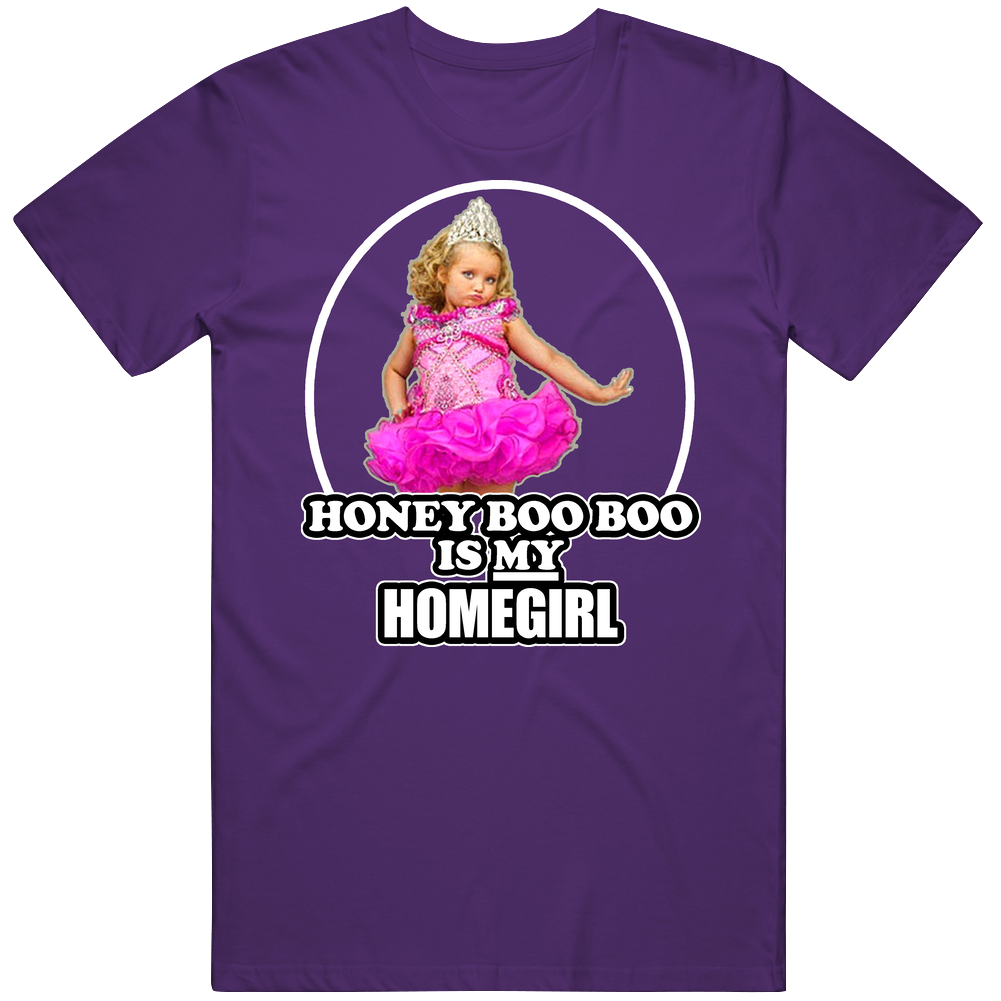 Honey Boo Boo Homegirl retro T Shirt Honey Boo Boo Homegirl retro T Shirt