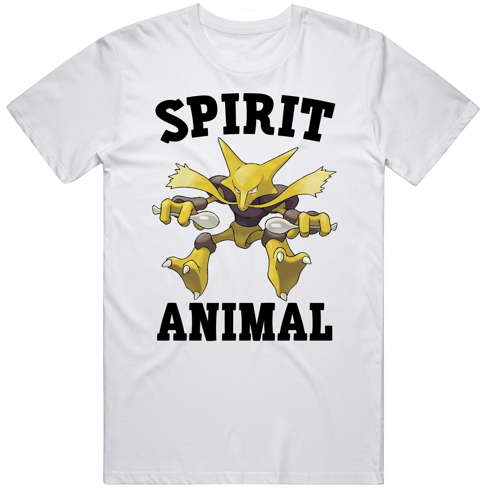 Alakazam Is My Spirit Animal retro T Shirt Alakazam Is My Spirit Animal retro T Shirt