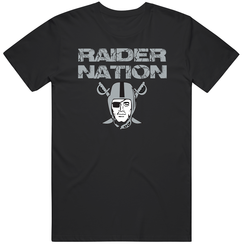 Men's Raider Nation Las Vegas Raiders Football retro T Shirt Men's Raider Nation Las Vegas Raiders Football retro T Shirt