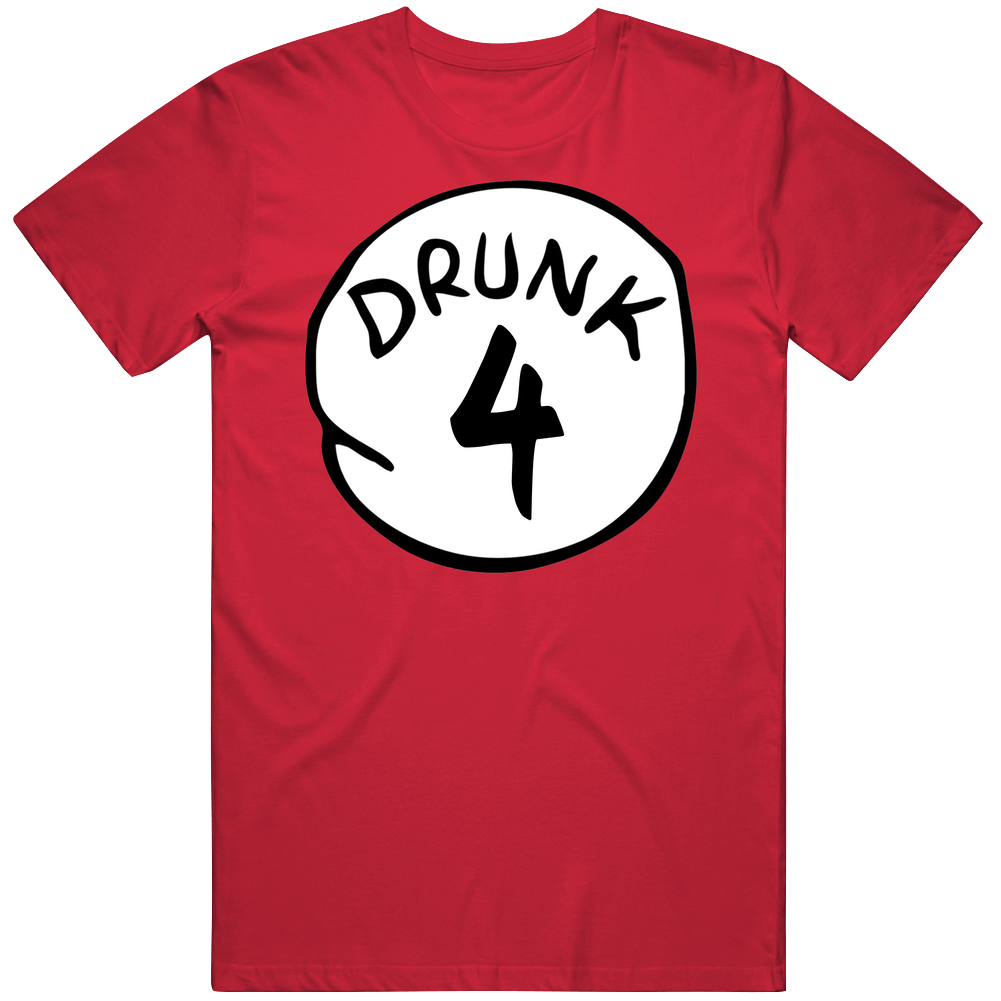 Drunk 4 Funny Halloween Costume retro T Shirt
