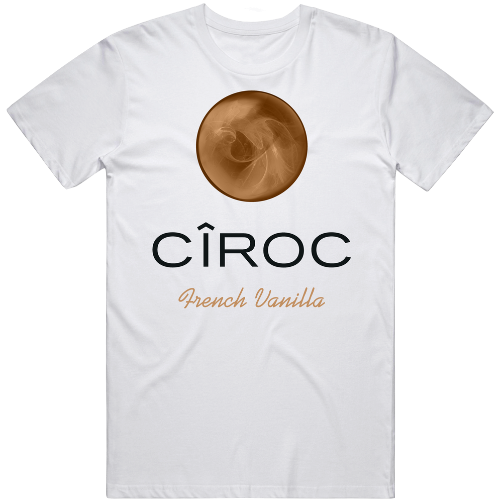 Ciroc French Vanilla Vodka Halloween Costume retro T Shirt Ciroc French Vanilla Vodka Halloween Costume retro T Shirt