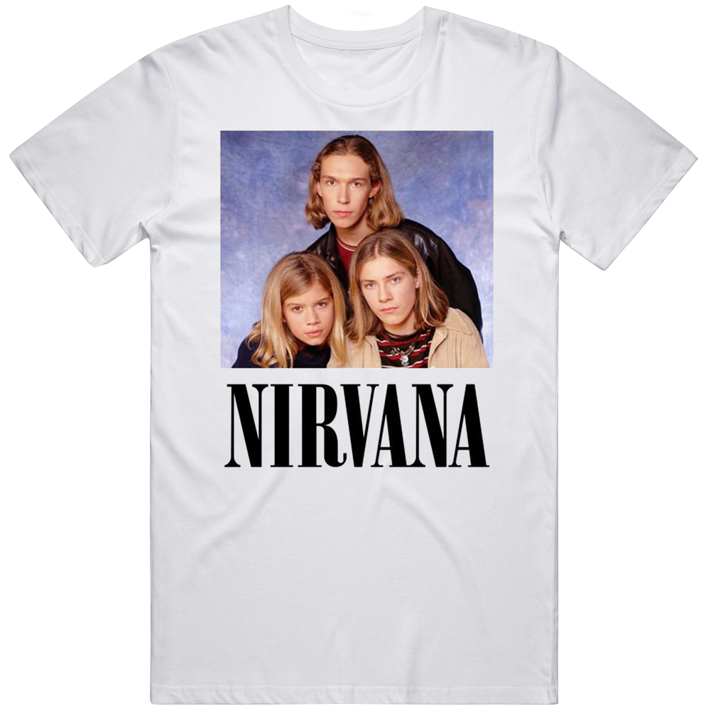 Nirvana Hanson Meme Band Parody retro T Shirt Nirvana Hanson Meme Band Parody retro T Shirt