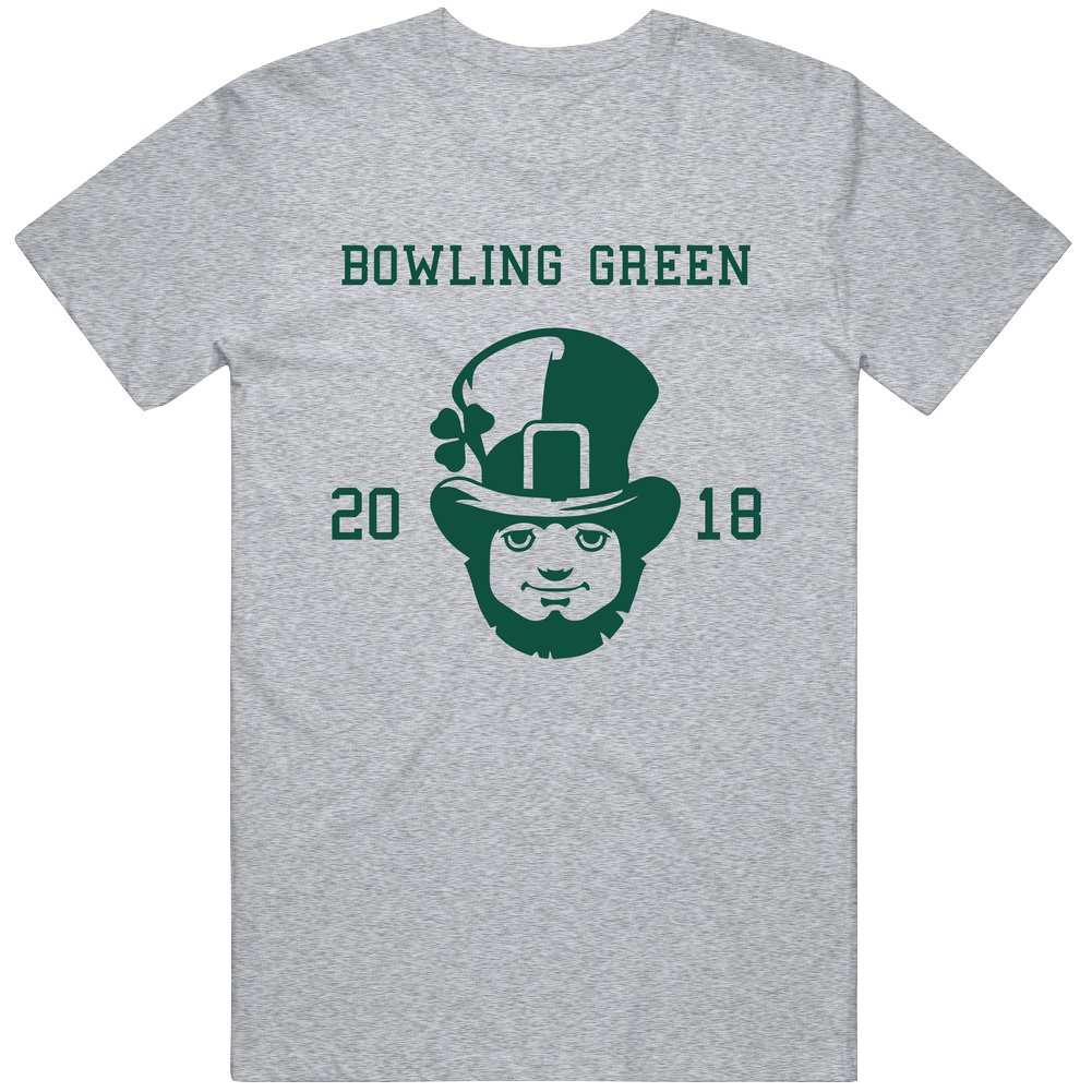 Bowling Green 2018 Leprechaun St Patrick's Day Team Retro T Shirt Bowling Green 2018 Leprechaun St Patrick's Day Team Retro T Shirt