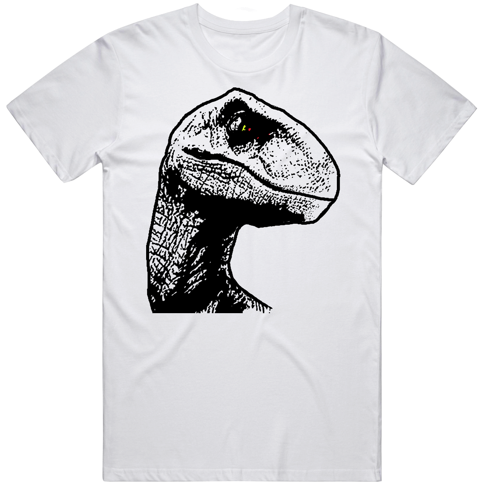 Jurassic Park Raptor Dinosaur Retro T Shirt