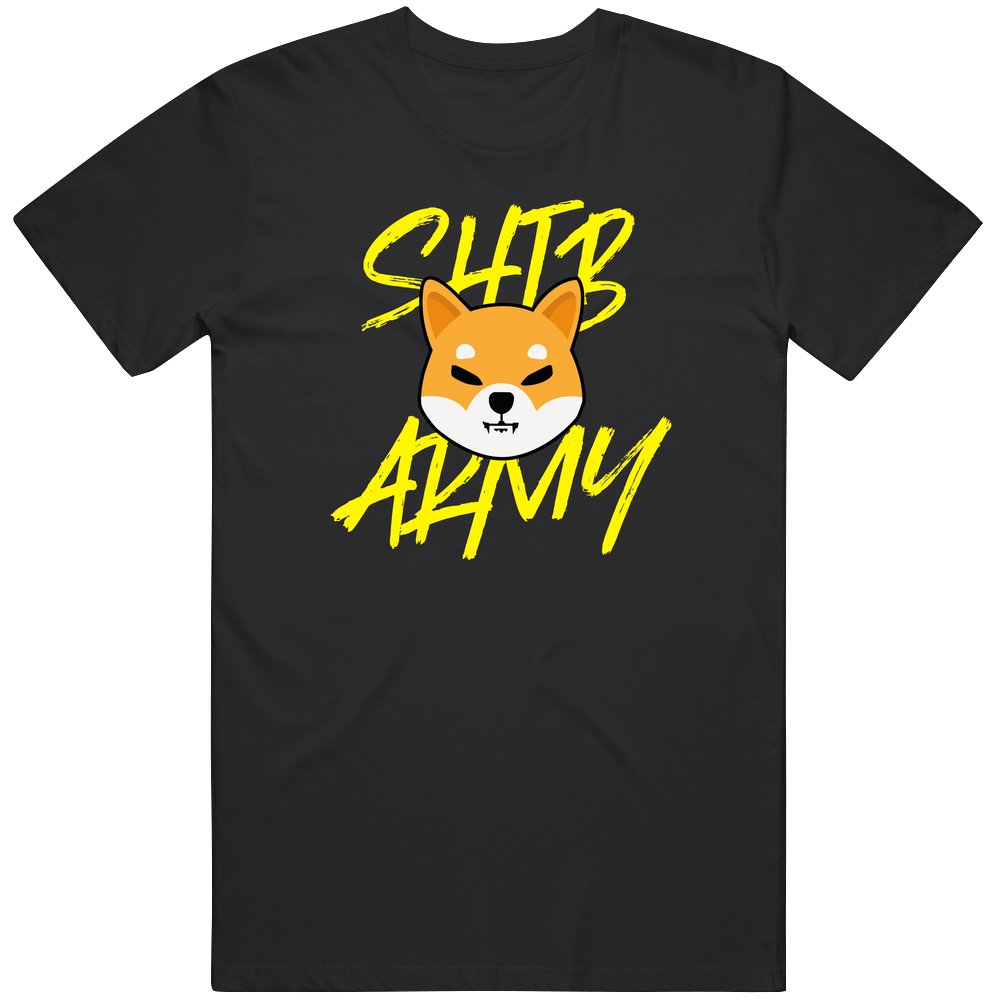Shib Army Funny Shiba Inu Crypto Cryptocurrency Coin Retro T Shirt Shib Army Funny Shiba Inu Crypto Cryptocurrency Coin Retro T Shirt