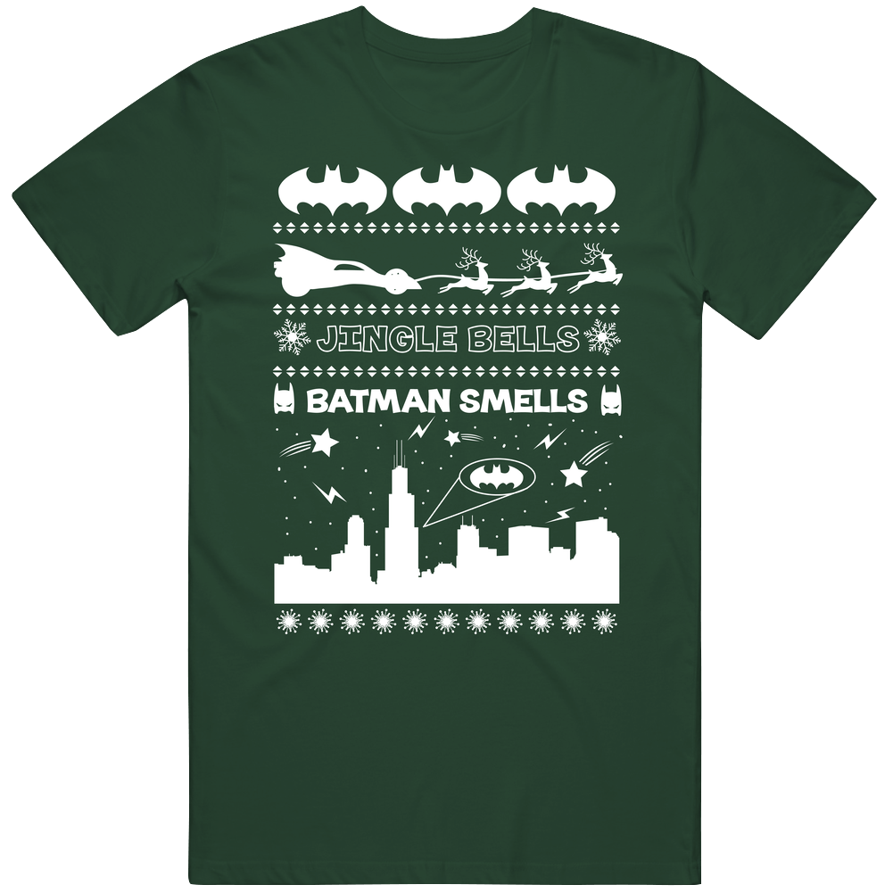 Jingle Bells Batman Smells.... Retro T Shirt Jingle Bells Batman Smells.... Retro T Shirt