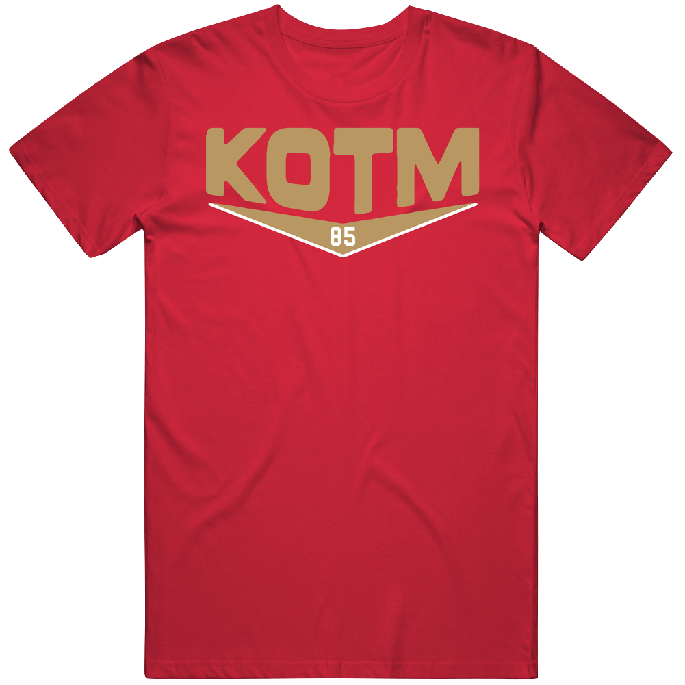 Kotm 85 George Kittle San Francisco Football Retro Classic T Shirt Kotm 85 George Kittle San Francisco Football Retro Classic T Shirt