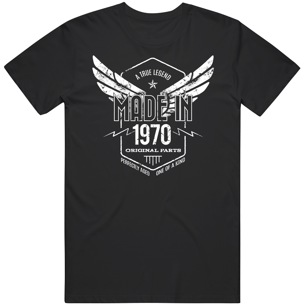 1970 Made In Wing Retro Classic T Shirt