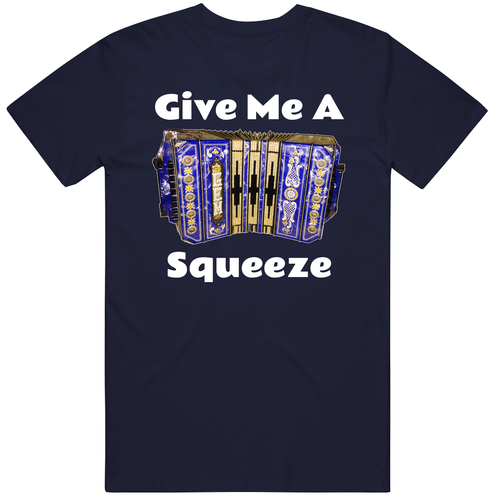Give Me A Squeeze Concertina V.2 Retro Classic T Shirt Give Me A Squeeze Concertina V.2 Retro Classic T Shirt