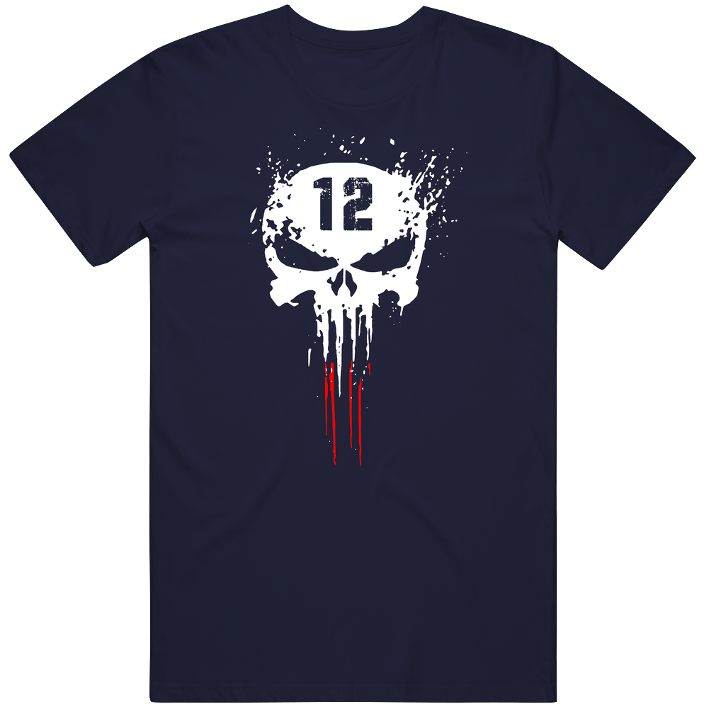 Tom Brady Tb12 Navy Blue Retro Classic T Shirt Tom Brady Tb12 Navy Blue Retro Classic T Shirt