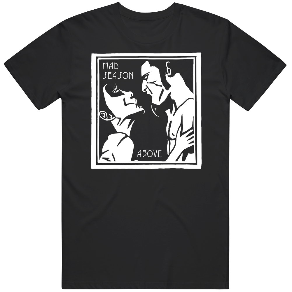 Mad Season Above Mens Black Retro Classic T Shirt Mad Season Above Mens Black Retro Classic T Shirt