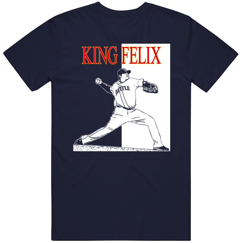 Felix Hernandez King Felix Baseball Classic Retro T Shirt