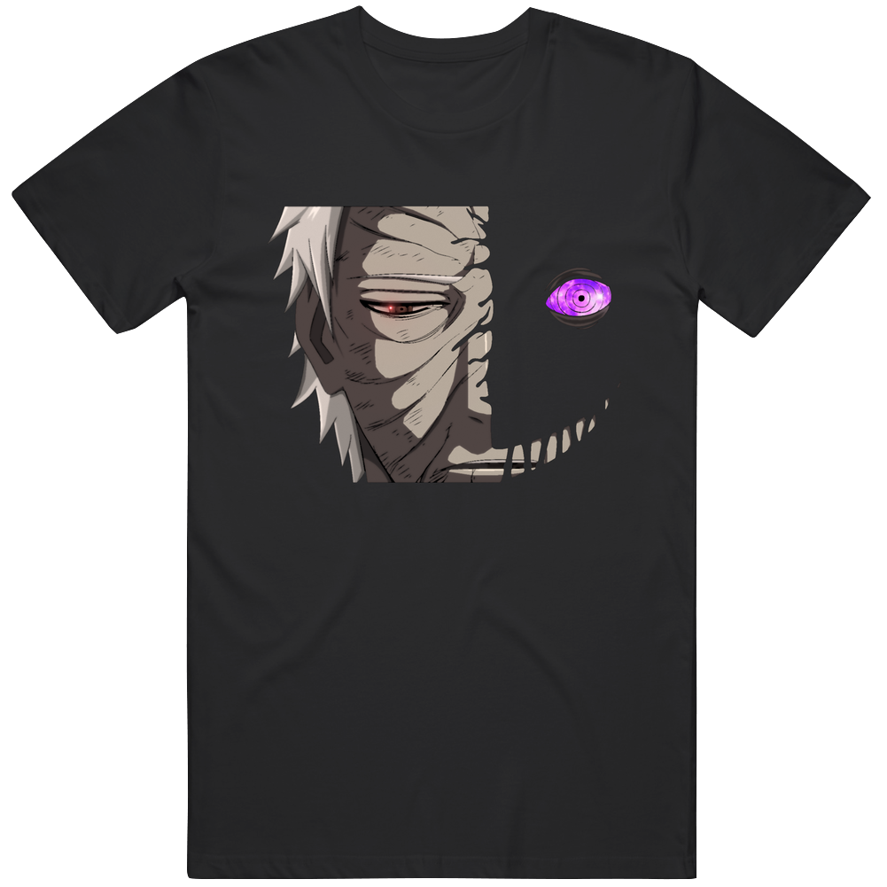 Uchiha Obito Half Black Zetsu Naruto Anime Manga Classic Retro T Shirt Uchiha Obito Half Black Zetsu Naruto Anime Manga Classic Retro T Shirt
