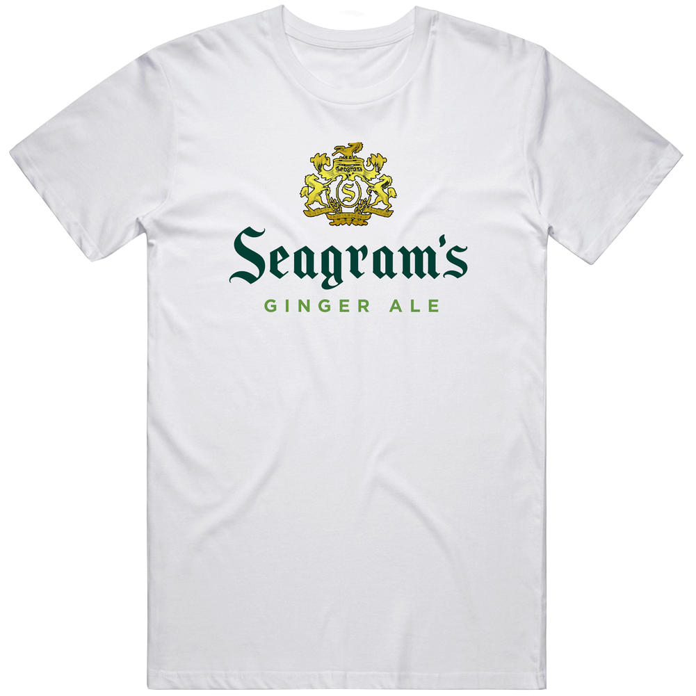 Seagram's Ginger Ale Classic Retro T Shirt Seagram's Ginger Ale Classic Retro T Shirt