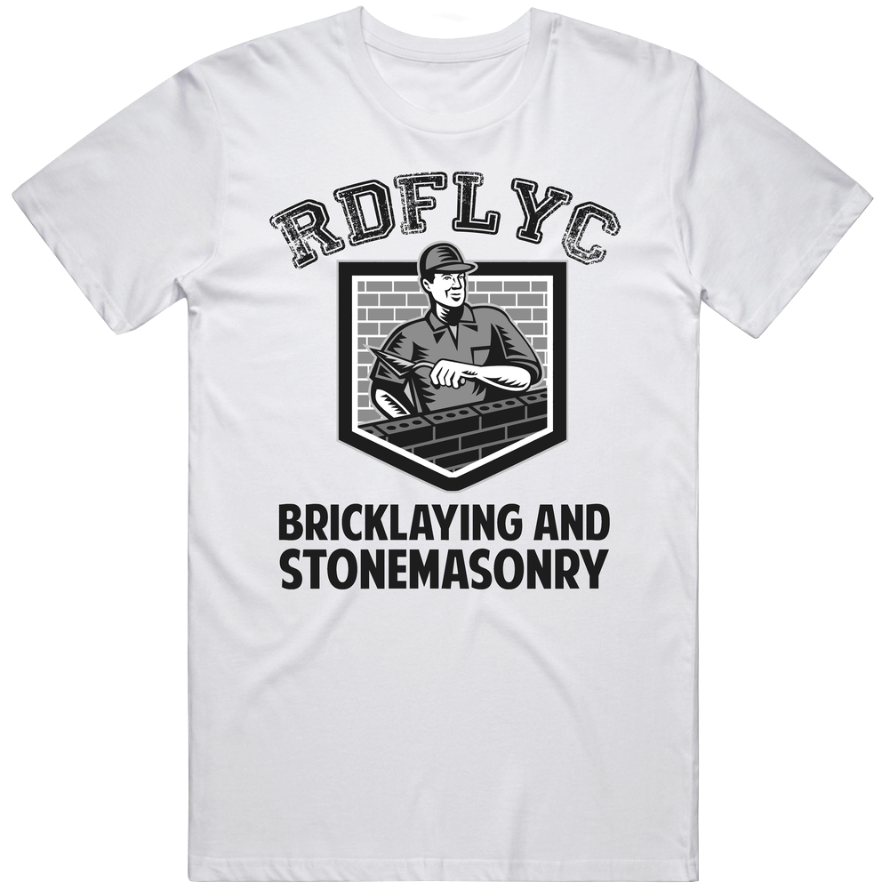 Bricklaying And Stonemasonry 3 Bw Classic Retro T Shirt Bricklaying And Stonemasonry 3 Bw Classic Retro T Shirt