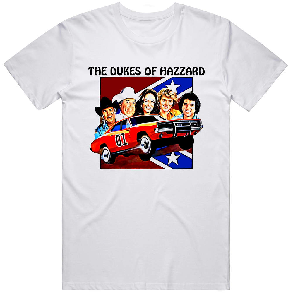 The Dukes Of Hazzard Funny Tv Classic Retro T Shirt