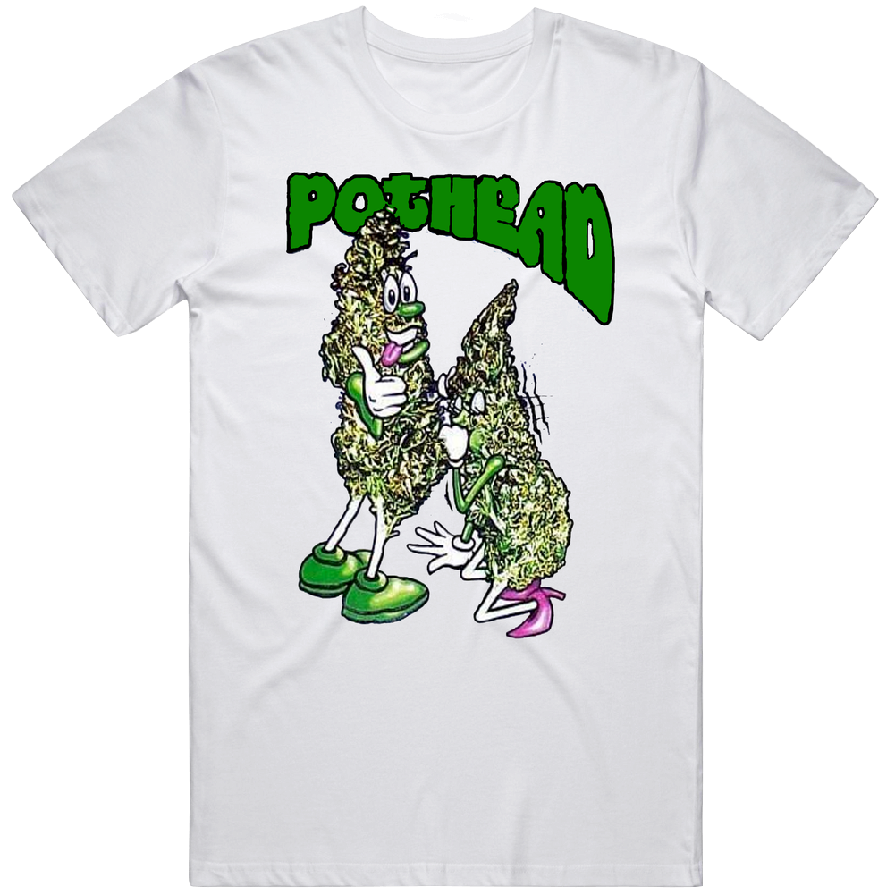 Pot Head Classic Retro T Shirt
