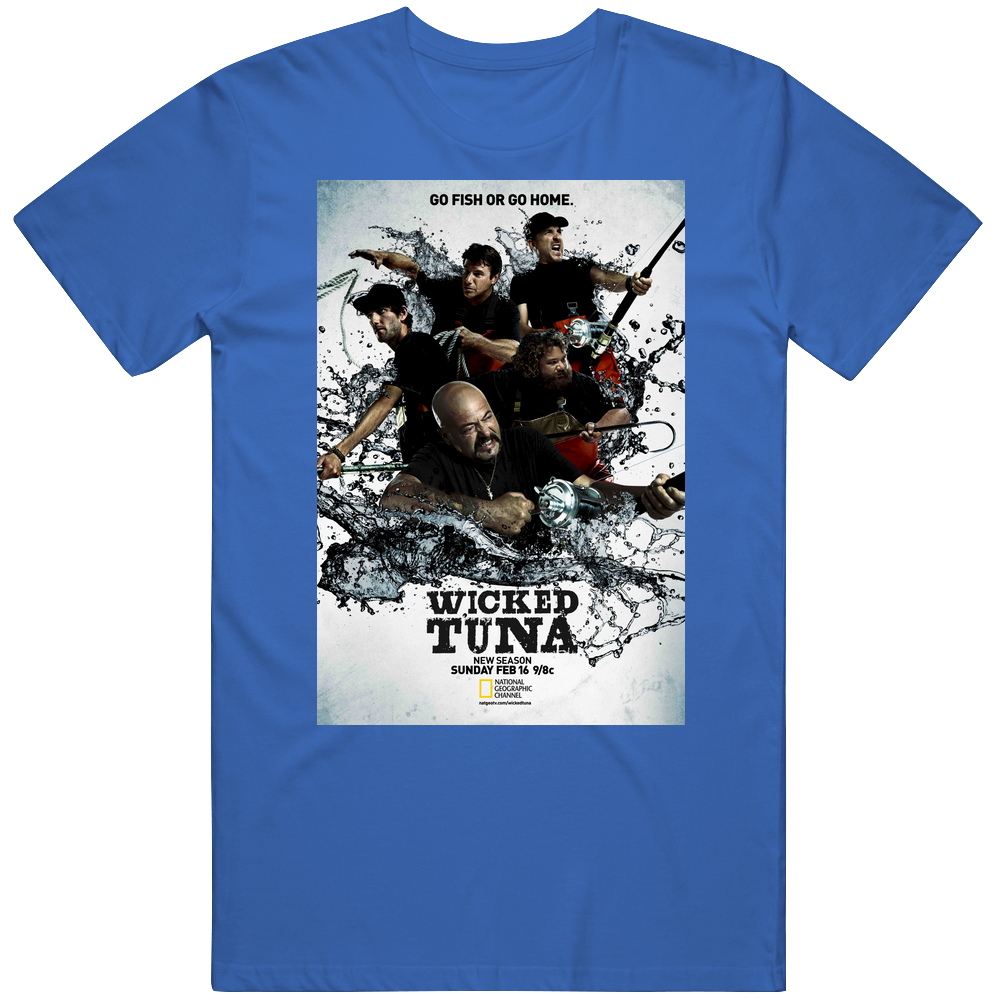 Wicked Tuna Fishing Tv Show Classic Retro T Shirt Wicked Tuna Fishing Tv Show Classic Retro T Shirt