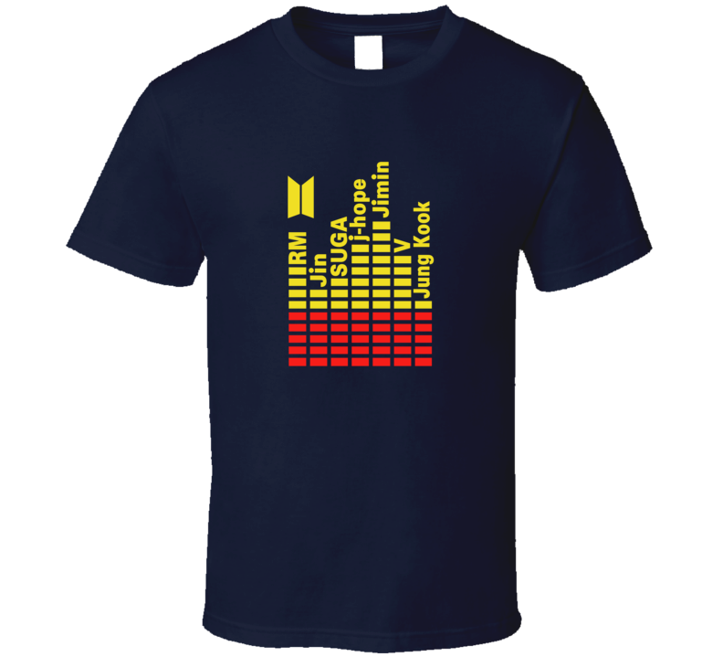 Mcd BTS Hangul Crew T Shirt Mcd BTS Hangul Crew T Shirt
