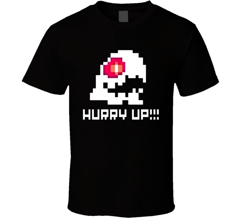 Bubble Bobble Hurry Up Funny Video Game T Shirt Bubble Bobble Hurry Up Funny Video Game T Shirt