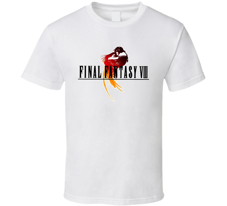 Final Fantasy VIII Retro Video Game T Shirt Final Fantasy VIII Retro Video Game T Shirt