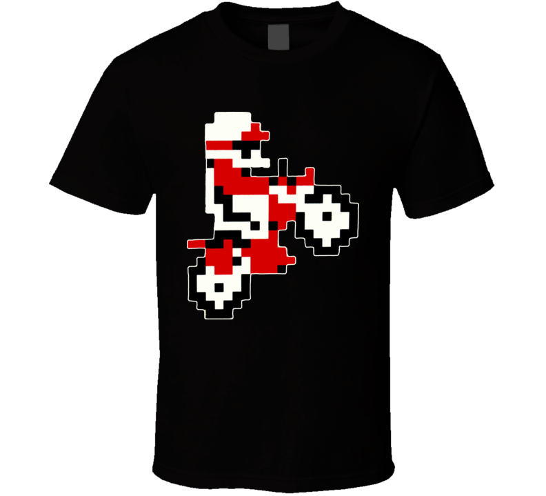 Excitebike NES Retro 8 Bit T Shirt Excitebike NES Retro 8 Bit T Shirt