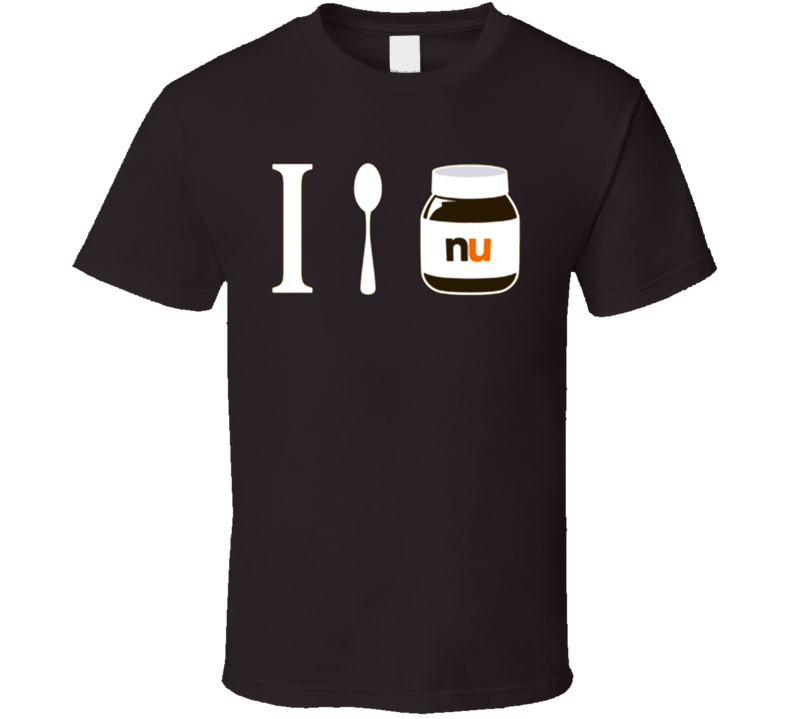 Nutella I Love Nutella Food T Shirt Nutella I Love Nutella Food T Shirt