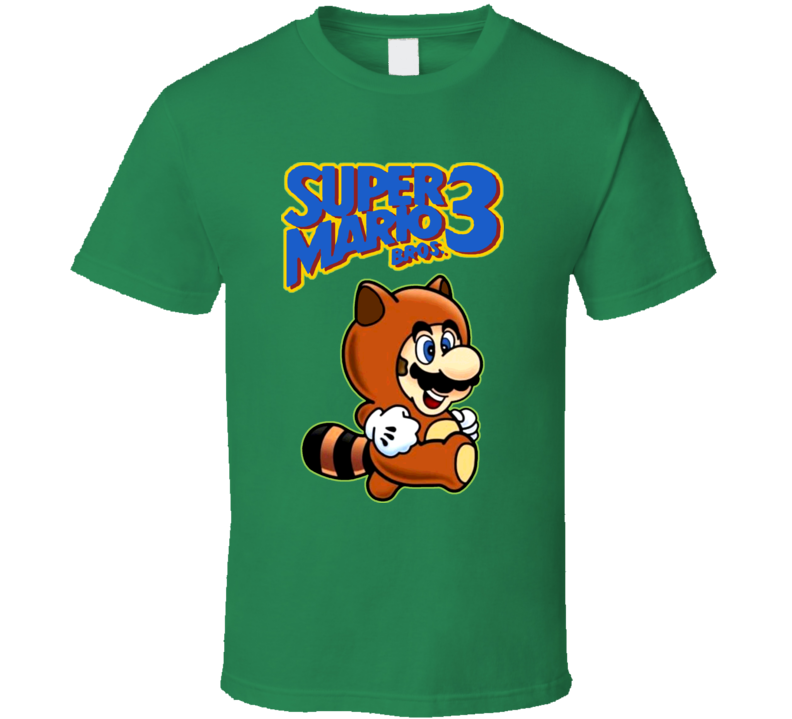 Super Mario Bros 3 Tanooki T Shirt Super Mario Bros 3 Tanooki T Shirt
