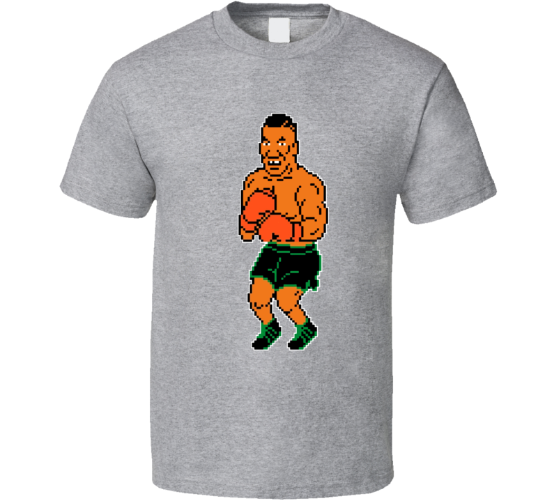 Mike Tysons Punchout Tyson 8 Bit Boxing T Shirt Mike Tysons Punchout Tyson 8 Bit Boxing T Shirt