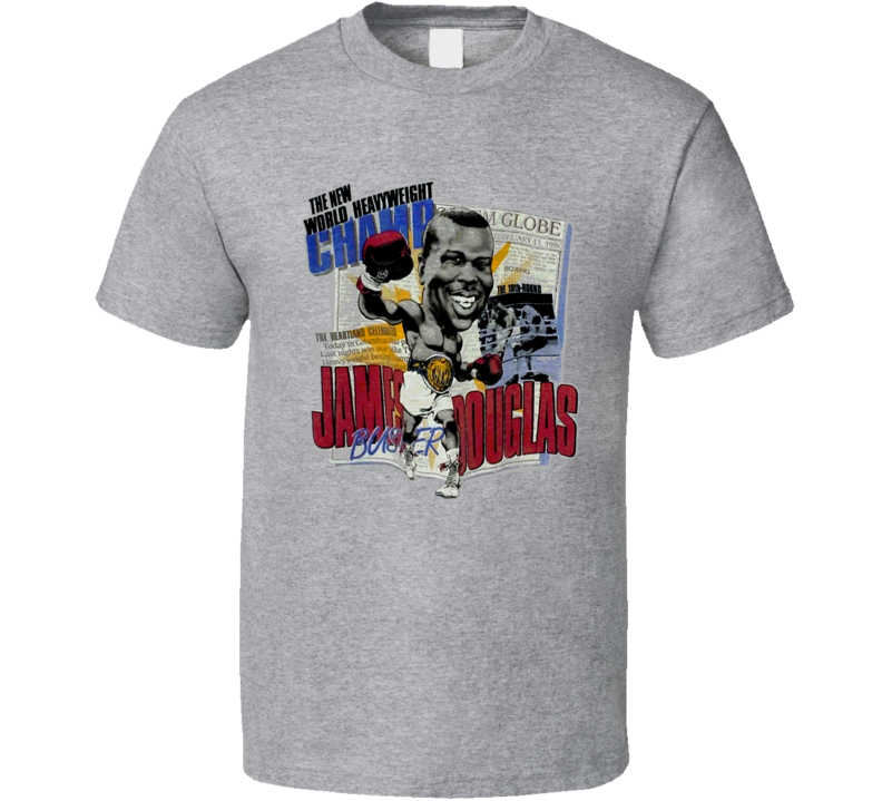 James Buster Douglas Boxing Caricature T Shirt James Buster Douglas Boxing Caricature T Shirt
