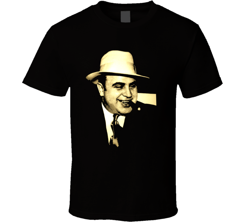 Al Capone Mafia Gangster T Shirt Al Capone Mafia Gangster T Shirt