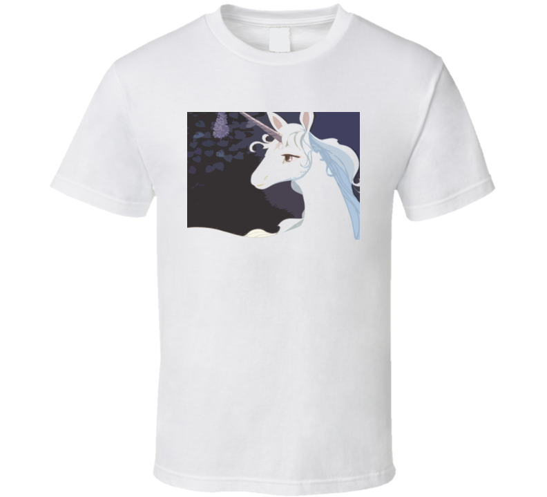 The Last Unicorn Cartoon T Shirt The Last Unicorn Cartoon T Shirt