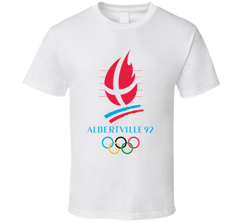 Albertville 1992 Winter Olympics T Shirt Albertville 1992 Winter Olympics T Shirt
