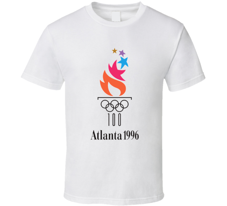 Atlanta 1996 Summer Olympics T Shirt Atlanta 1996 Summer Olympics T Shirt