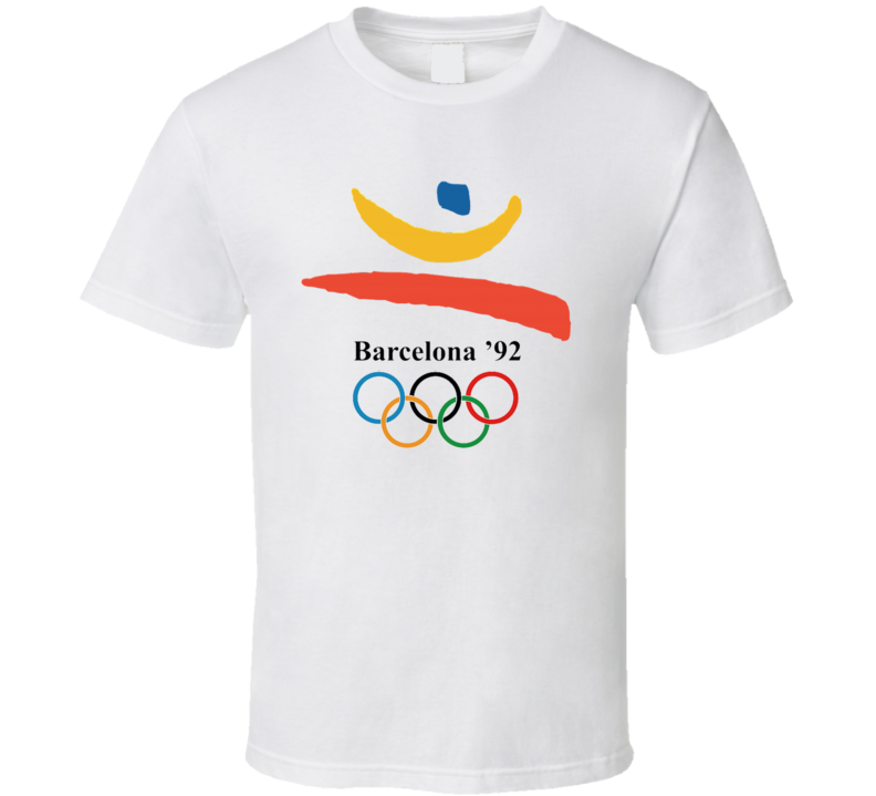 Barcelona 1992 Summer Olympics T Shirt Barcelona 1992 Summer Olympics T Shirt
