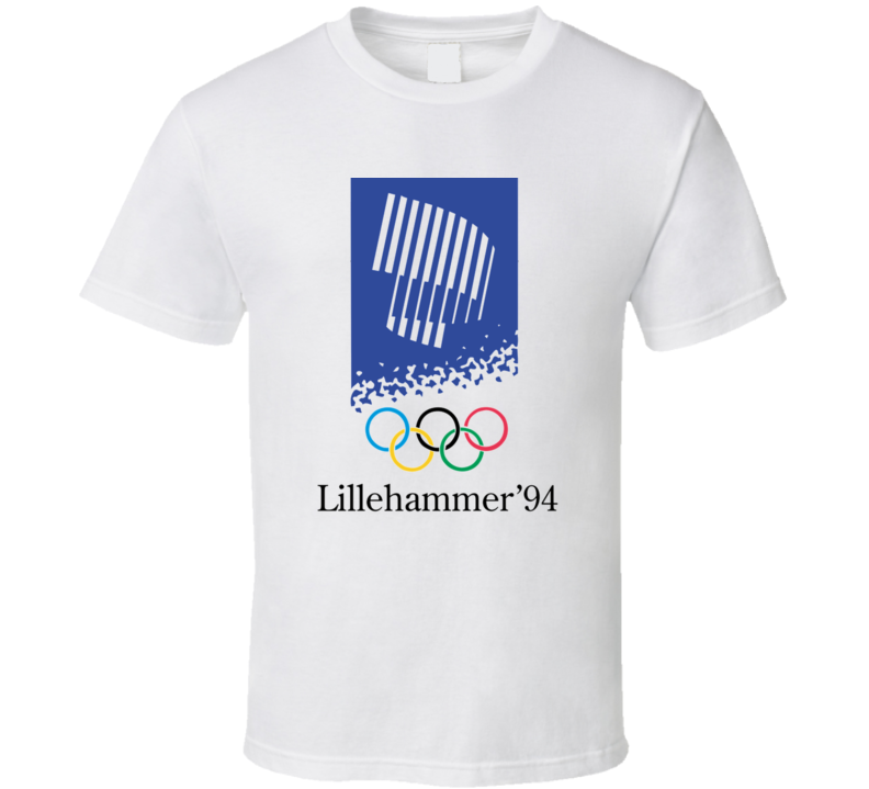 Lillehammer 1994 Winter Olympics T Shirt Lillehammer 1994 Winter Olympics T Shirt