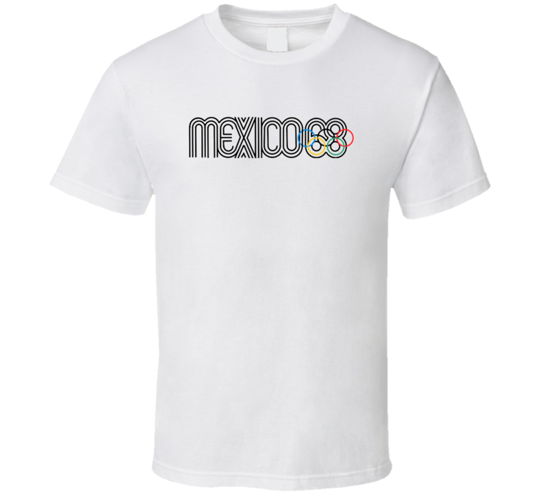 Mexico 1968 Summer Olympics T Shirt Mexico 1968 Summer Olympics T Shirt