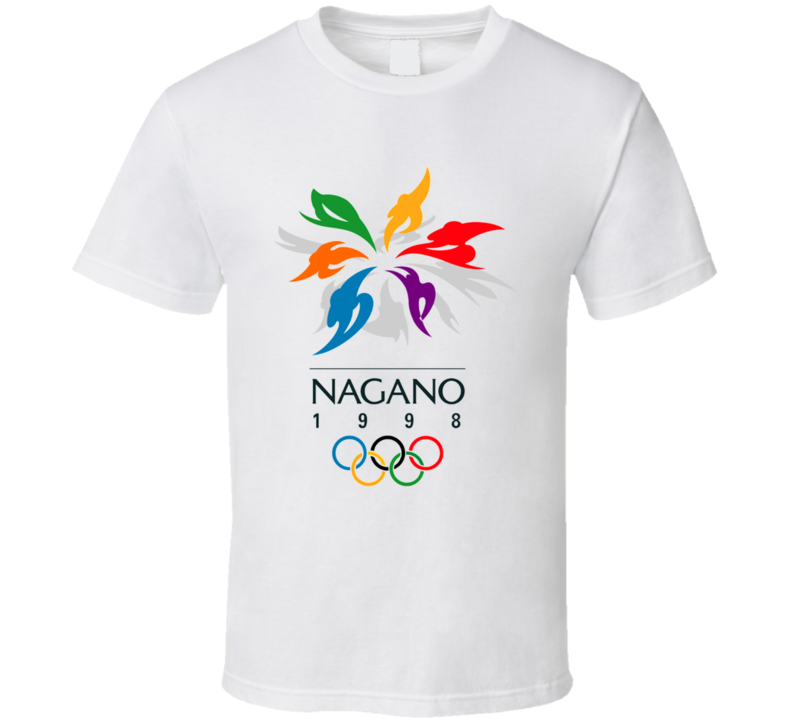 Nagano 1998 Winter Olympics T Shirt Nagano 1998 Winter Olympics T Shirt