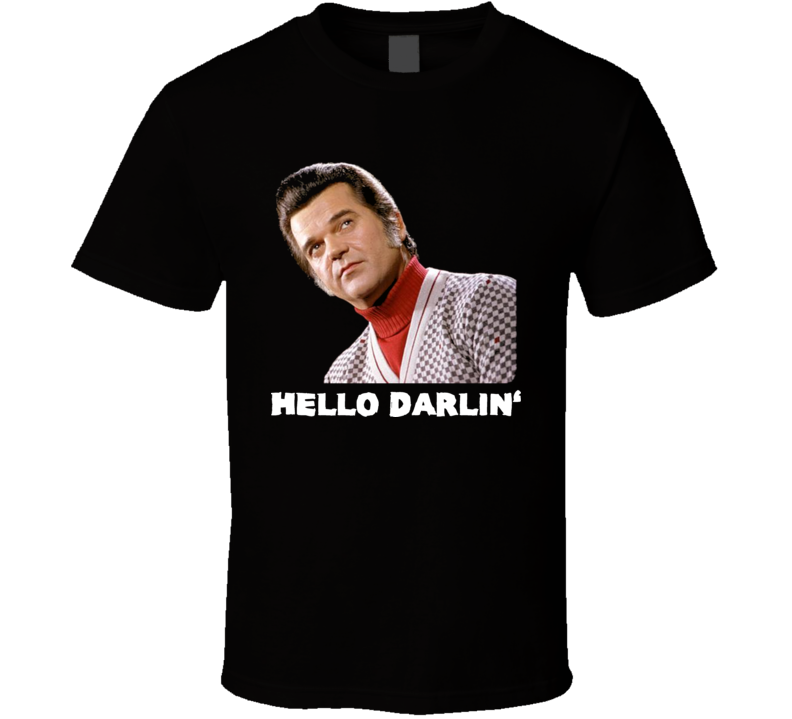 Conway Twitty Country Music Star T Shirt Conway Twitty Country Music Star T Shirt