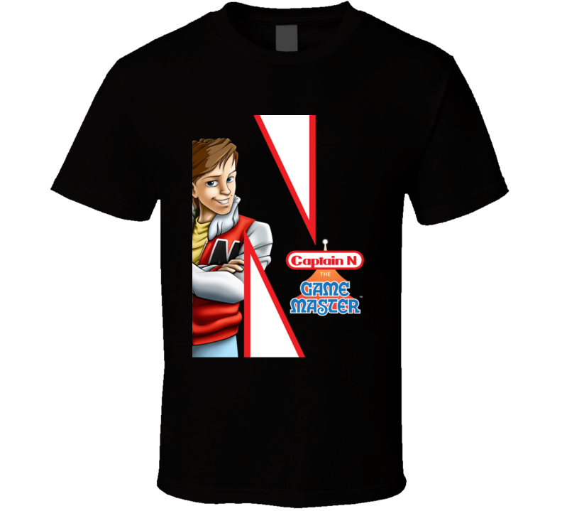Captain N The Game Master Nes Cartoon T Shirt Captain N The Game Master Nes Cartoon T Shirt
