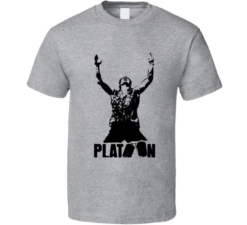 Platoon Retro 80's War Army Movie T Shirt Platoon Retro 80's War Army Movie T Shirt