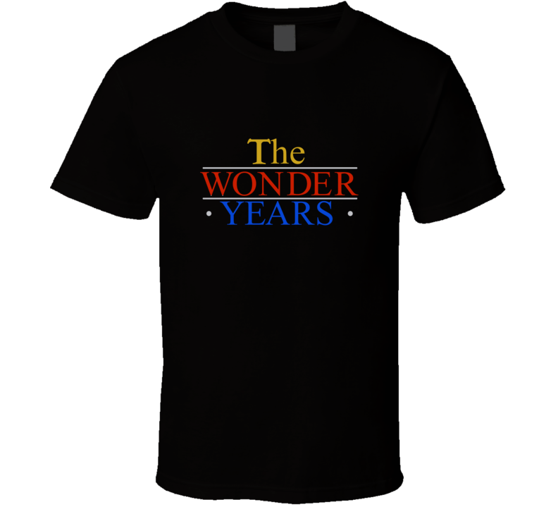 The Wonder Years Retro Tv Show T Shirt The Wonder Years Retro Tv Show T Shirt