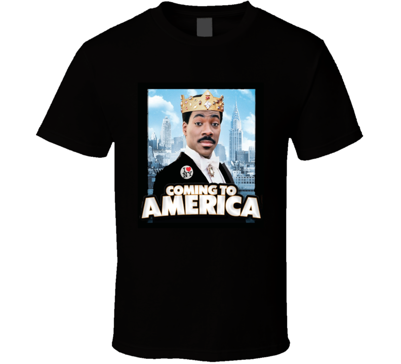 Coming To America Comedy 80's Movie T Shirt Coming To America Comedy 80's Movie T Shirt