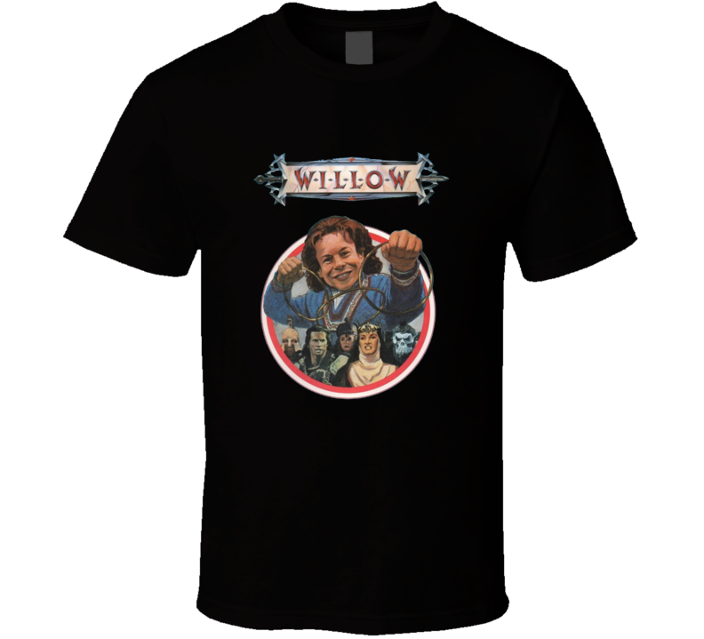 Willow Retro 80's Fantasy Movie T Shirt Willow Retro 80's Fantasy Movie T Shirt